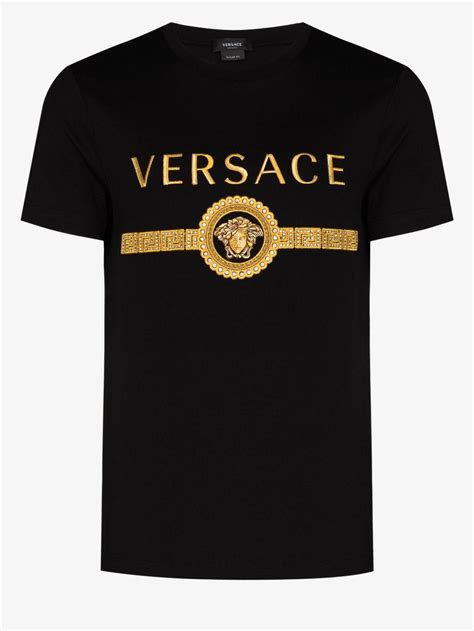 t-shirt uomo versace|Versace t shirt men price.